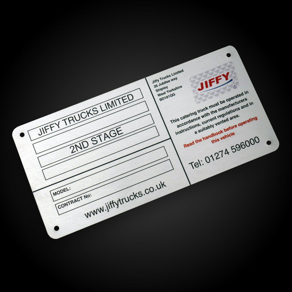 Serial Number Labels – Nameplates.co.uk