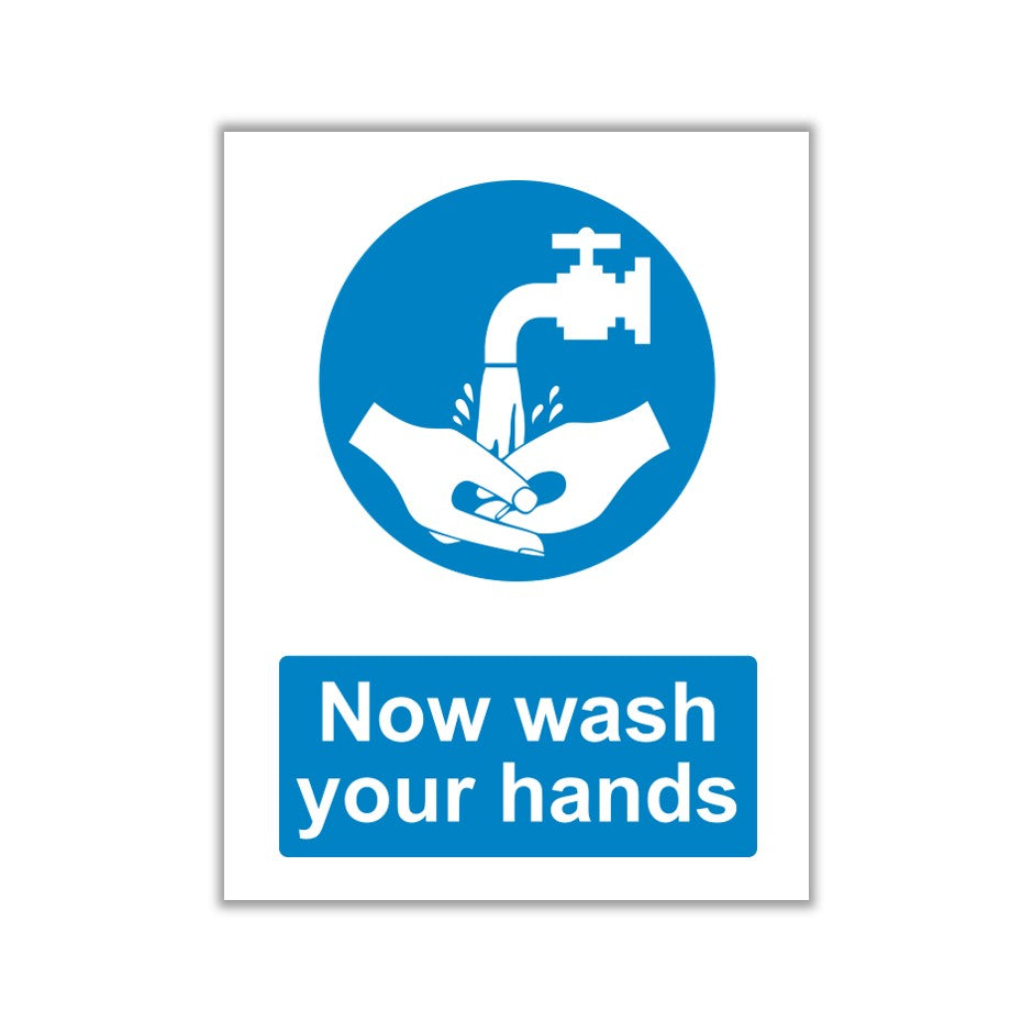 Washing Process. Sign Wash Your Hands Signs – Nameplates.co.uk