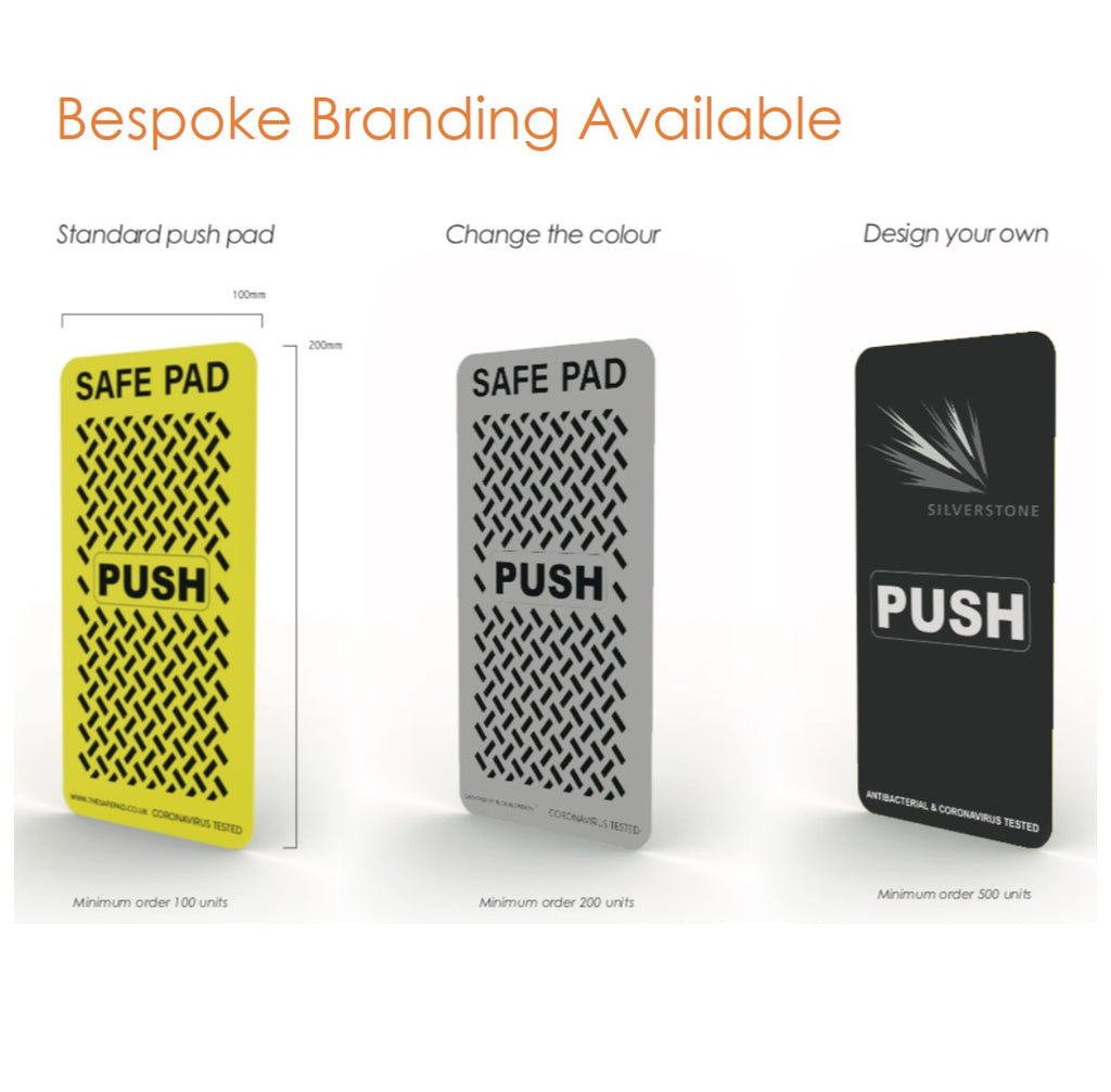 Safe Wrap Antiviral Rail Handle Sticker – Nameplates.co.uk