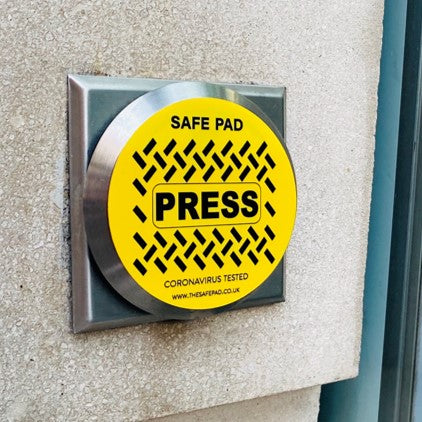 Safe Pad Antiviral Door Press Pad Round