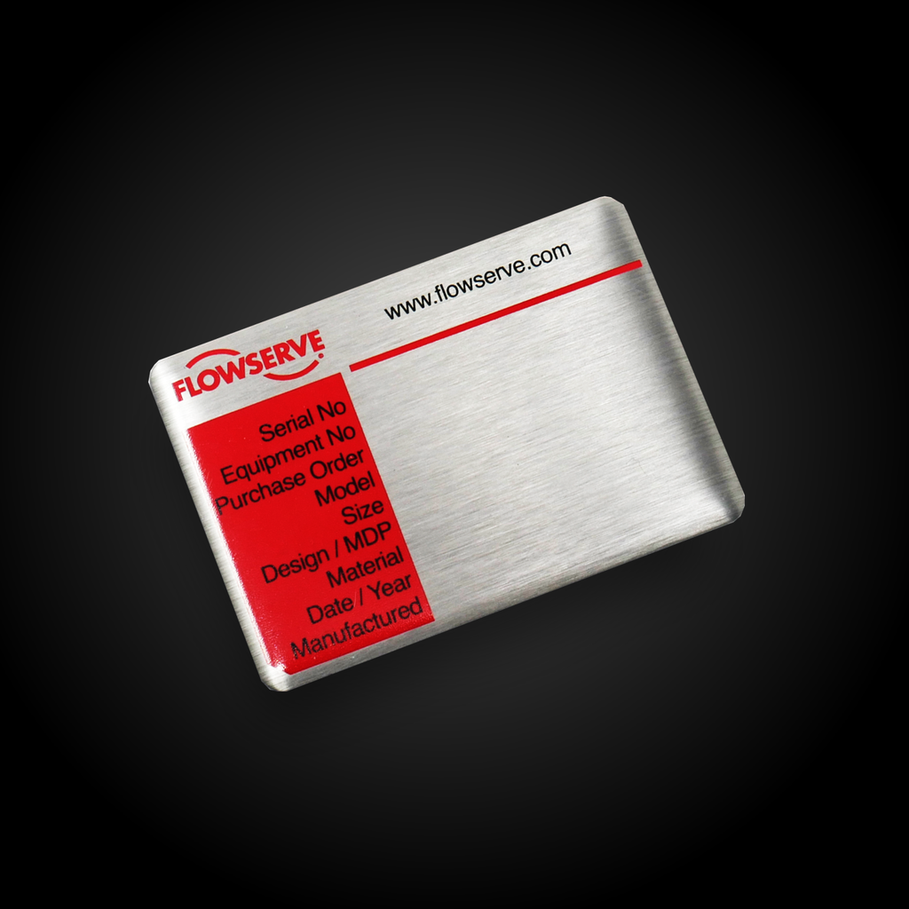 Serial Number Labels – Nameplates.co.uk