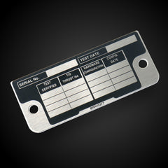 Stainless Steel Nameplates